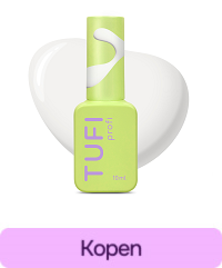 Gellak TUFI profi PANTONE 13 Cloud Dancer melkachtig grijs 10 ml